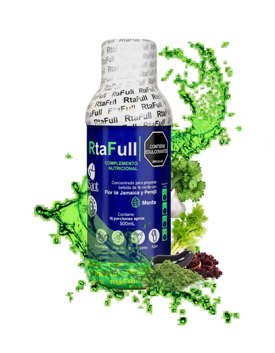 Rtafull suplemento natural detox para resaca y gases