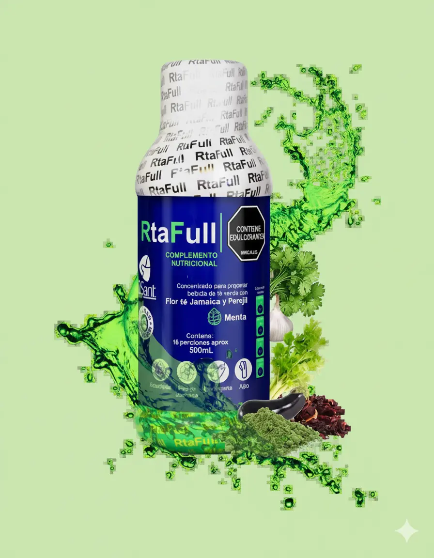 Rtafull suplemento natural detox para resaca y gases